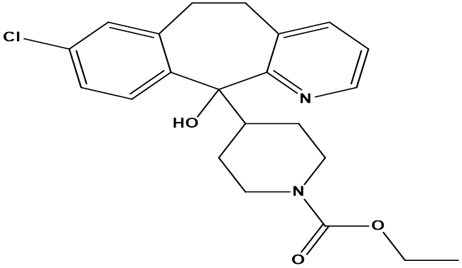 Loratadine EP Impurity A / Loratadine USP Related Compound F / 11-Hydroxy Dihydroloratadine